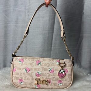 JUICY COUTURE sandstone berry sweet shoulder bag